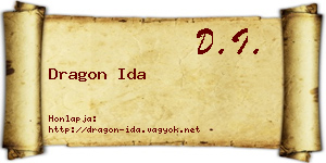 Dragon Ida névjegykártya